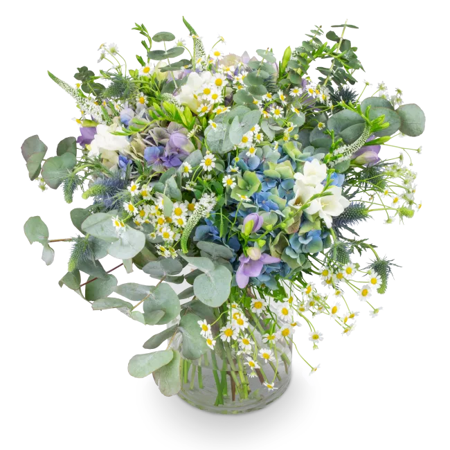Bouquet with hydrangea